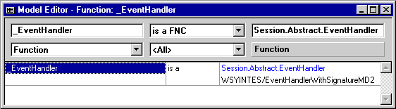 Applying Session Control to Event Handlers