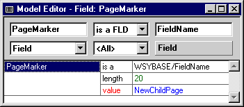 PageMarker fields triples