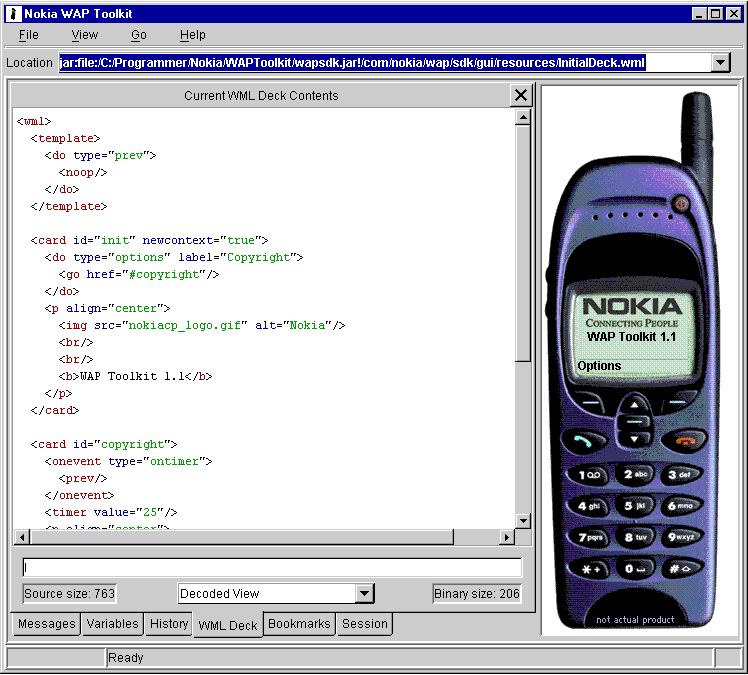 Nokia WAP Toolkit